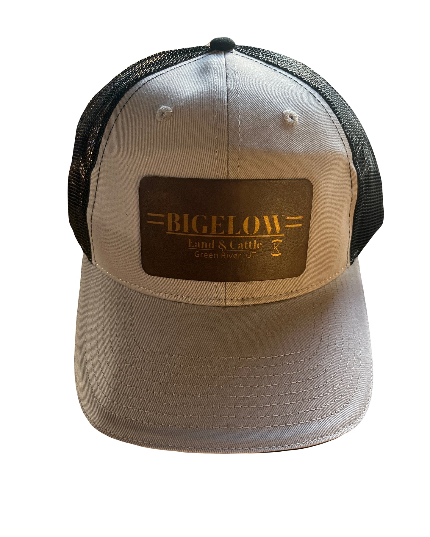 Logo Leather Patch Hat